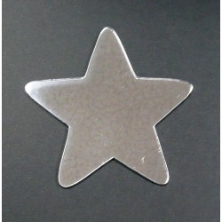 Oglinda acrilica decorativa Star, 500x500mm